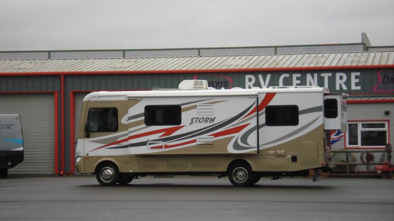 Gold 2012 Fleetwood Storm 28F american motorhome rv in Bicester